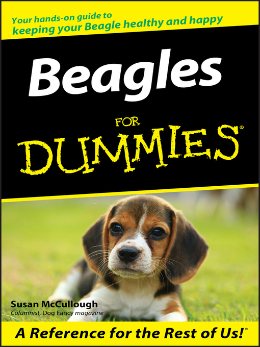 Title details for Beagles For Dummies by Susan McCullough - Available